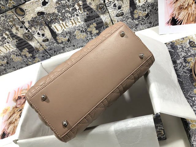Dior女包 迪奧Lady Dior五格羊皮經典款戴妃包 Dior手提肩背斜挎包  dfk1734